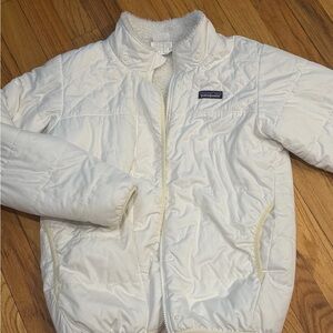 Patagonia White Reversible Jacket Size L 12
